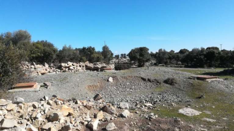 Κοινότητα μανταμάδου:  Yπόγειο διοικητήριο του ΕΣ στην επιταγμένη περιοχή