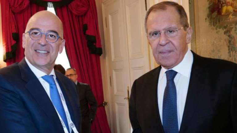 Δένδιας και Λαβρόφ συζήτησαν για Τουρκία και Αν. Μεσόγειο