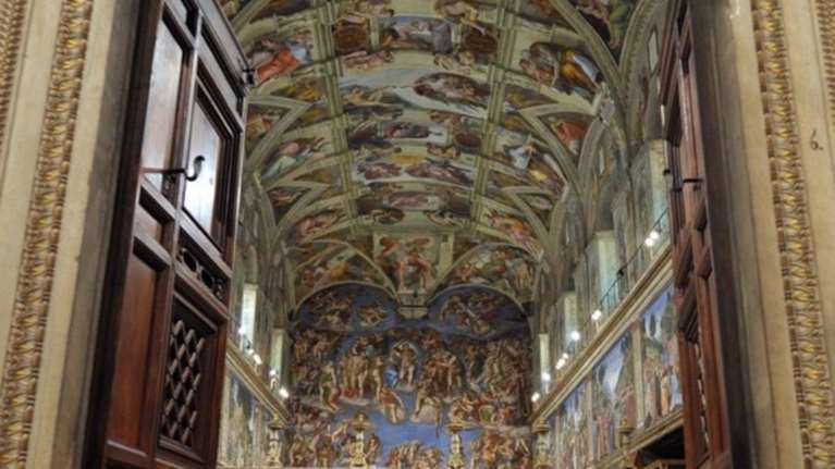 Η Καπέλα Σιστίνα αποκαλύπτεται ολόκληρη για πρώτη φορά μετά την Αναγέννηση