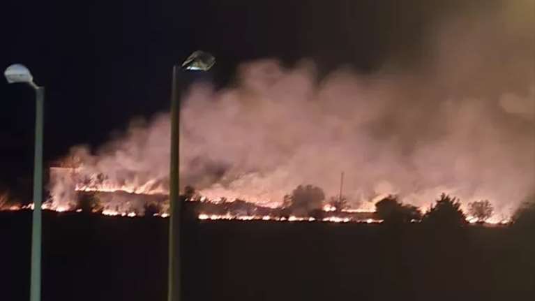 Λάρισα: Πυρκαγιά κοντά στην περιοχή των Φυλακών