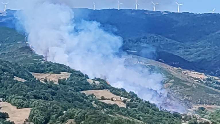 Ροδόπη: Φωτιά σε δασική έκταση- Ηχησε το 112 - Στη μάχη έξι εναέρια μέσα