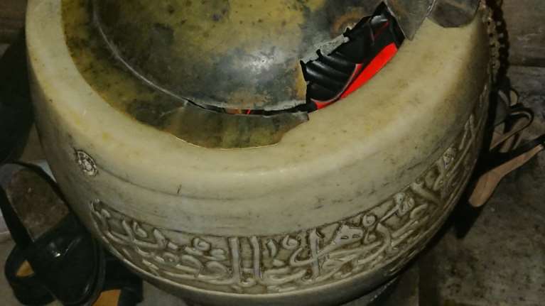 Αγία Σοφία - Οργή για νέες εικόνες βανδαλισμού: Έκαναν παπουτσοθήκη ιστορική δεξαμενή νερού