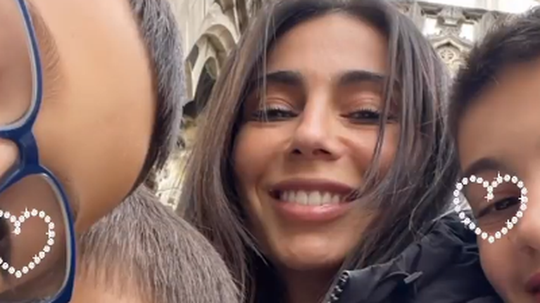 Ολυμπία Χοψονίδου – Βασίλης Σπανούλης: Dolce vita στο Μιλάνο με τα παιδιά τους [Εικόνες]