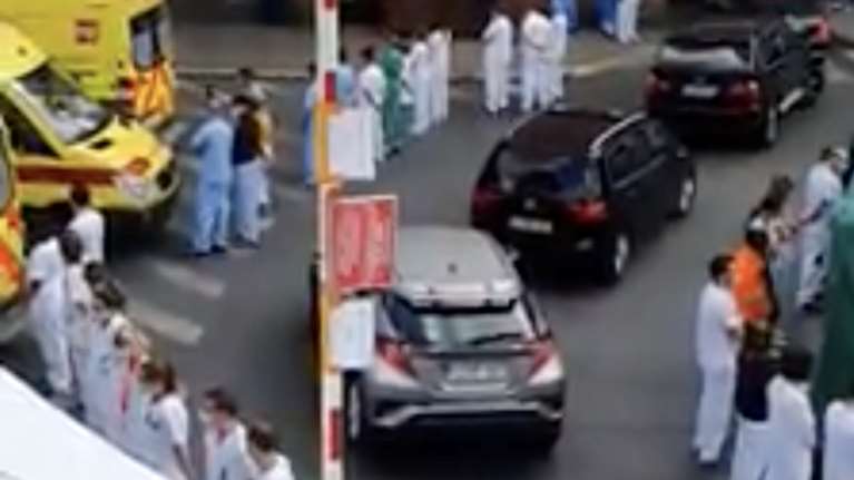 Βέλγιο: Νοσηλευτές γύρισαν την πλάτη στην πρωθυπουργό Σοφί Βιλμές