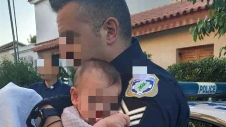 Γλυκά Νερά-Ο αστυνόμος που έβγαλε το μωρό από το σπίτι:  &quot;Η Λυδία &quot;μου&quot; σήμερα έμεινε ορφανή από γονείς…&quot;