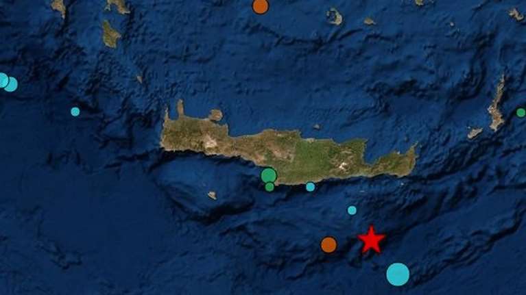 Πάνω από 30 μετασεισμοί στην Ιεράπετρα μετά τον σεισμό των 6 Ρίχτερ