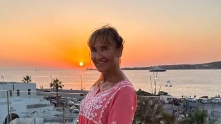 Η Μάρα Ζαχαρέα μας δείχνει την υπέροχη θέα από το σπίτι της στην Πάρο