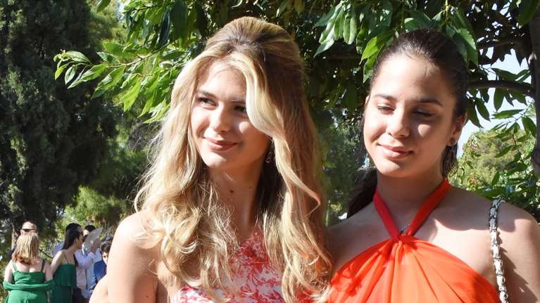 Αμαλία και Αλεξάνδρα Κωστοπούλου: Μαζί στην Πάτμο έπειτα από δύο χρόνια - Για τη βάπτιση του Κικίλια junior