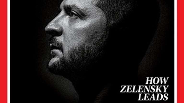 Εξώφυλλο στο περιοδικό TIME ο Ζελένσκι: "Οι νύχτες είναι πιο δύσκολες"