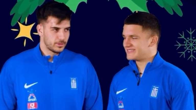 Το απολαυστικό βίντεο της εθνικής Ελλάδας για τα Χριστούγεννα: Ποιος είναι ο Άγιος Βασίλης και ποιος ο Ρούντολφ