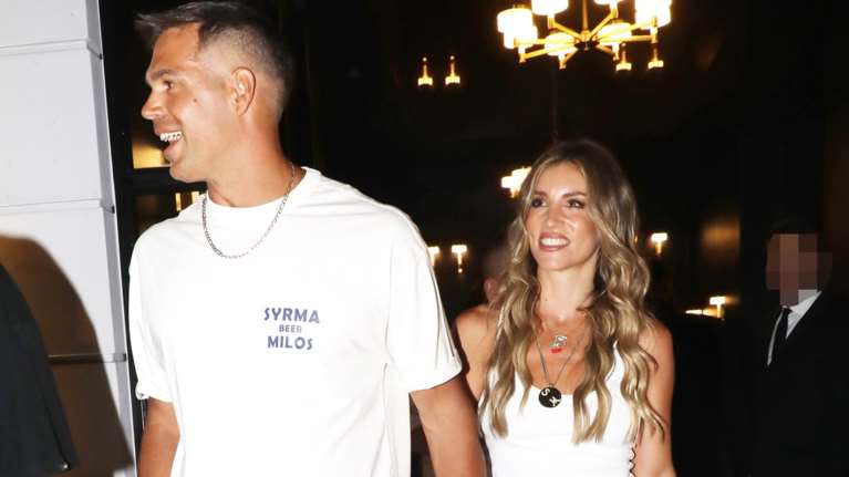 Αθηνά Οικονομάκου: Στο σπίτι του Μπρούνο Τσερέλα στο Μιλάνο - Σπάνιο κλικ