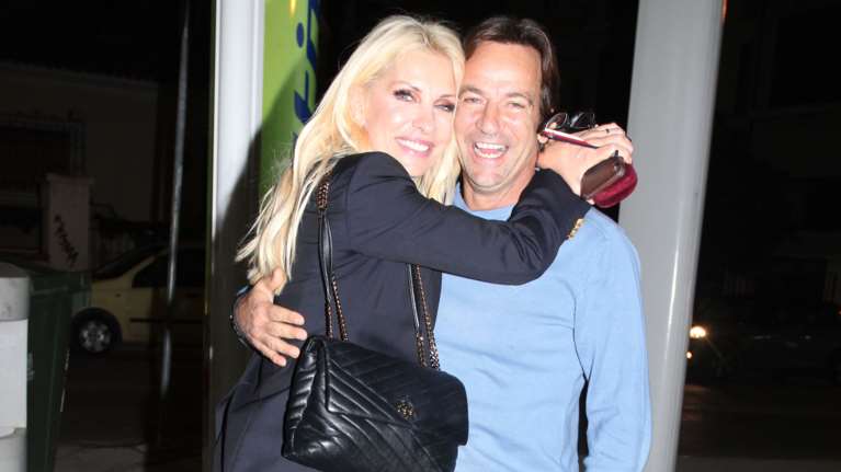 Ελένη Μενεγάκη: Μίνι απόδραση με τον Μάκη Παντζόπουλο - Πού πήγαν [εικόνες]