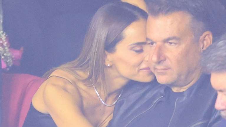 Γιώργος Λιάγκας- Μαρία Αντωνά: Σε τρυφερά κλικ από νυχτερινή έξοδό τους