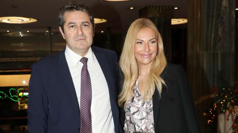 Τίνα Μεσσαροπούλου: Σπάνια κοινή έξοδος με τον σύζυγό της, Γιώργο Μυλωνάκη