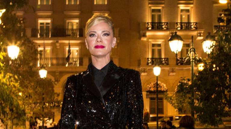 Ζέτα Μακρυπούλια: Πανέμορφη, χωρίς ίχνος μακιγιάζ στο χιονισμένο τοπίο