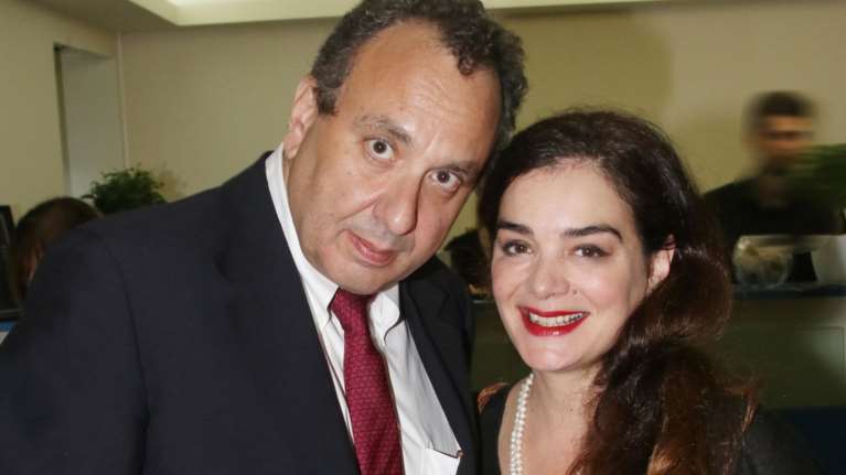 Χρήστος Χωμενίδης: Η ασορτί εμφάνιση με την κόρη του Νίκη και τη σύντροφό του