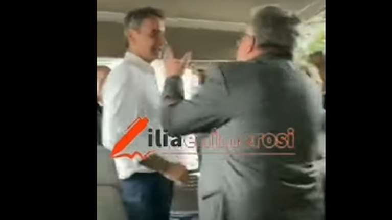 Μητσοτάκης: Το απρόοπτο με παράπονα πολίτη σε καφέ του Πύργου και η αντίδραση του πρωθυπουργού [βίντεο]