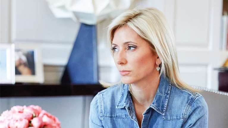 Μαρί Σαντάλ: Go go Stefanos - Η τρελή αγωνία της βλέποντας το ματς του Τσιτσιπά [Εικόνες]