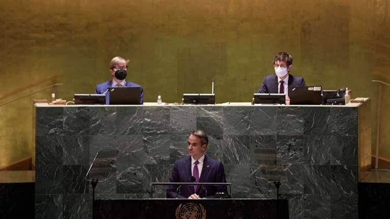 Μήνυμα Μητσοτάκη στην Τουρκία από τον ΟΗΕ: Από το 1995 ζούμε με την απειλή του casus belli - Να μην επαναληφθεί το καλοκαίρι του 2020