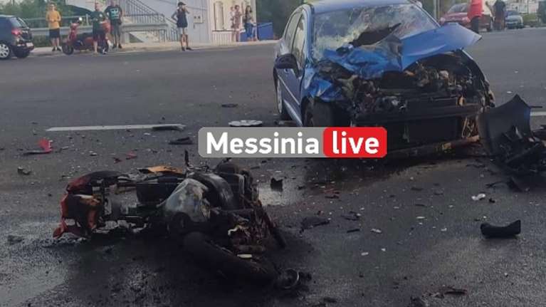 Τραγωδία στην Καλαμάτα: 26χρονος ντελιβεράς σκοτώθηκε σε μετωπική σύγκρουση με αυτοκίνητο