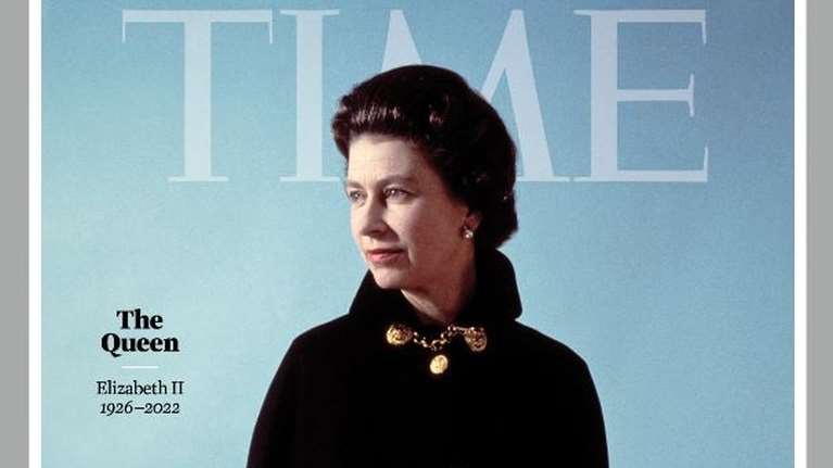 &quot;Η Βασίλισσα&quot;: Το εκπληκτικό εξώφυλλο του TIME για τον αποχαιρετισμό της Ελισάβετ