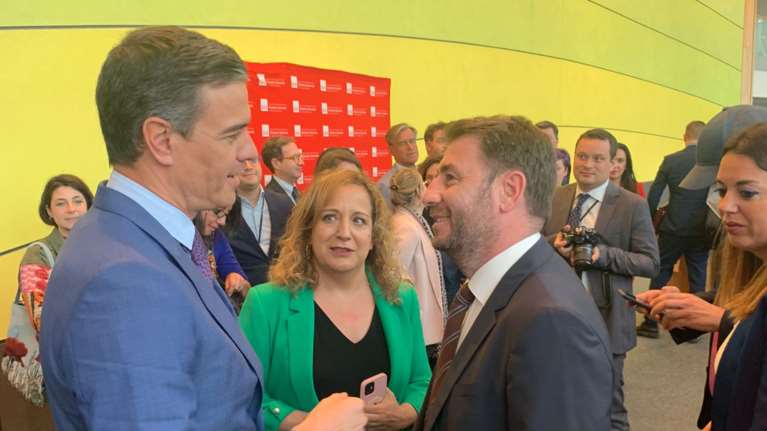 Συνάντηση Ανδρουλάκη με τον πρωθυπουργό της Ισπανίας στις Βρυξέλλες