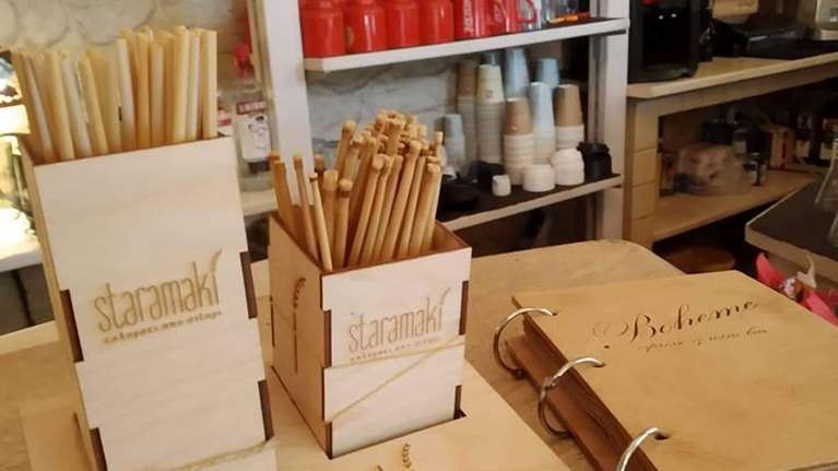 &quot;Staramaki&quot;: Το καλαμάκι από σιτάρι του Κιλκίς στη μάχη υπέρ της μείωσης των πλαστικών