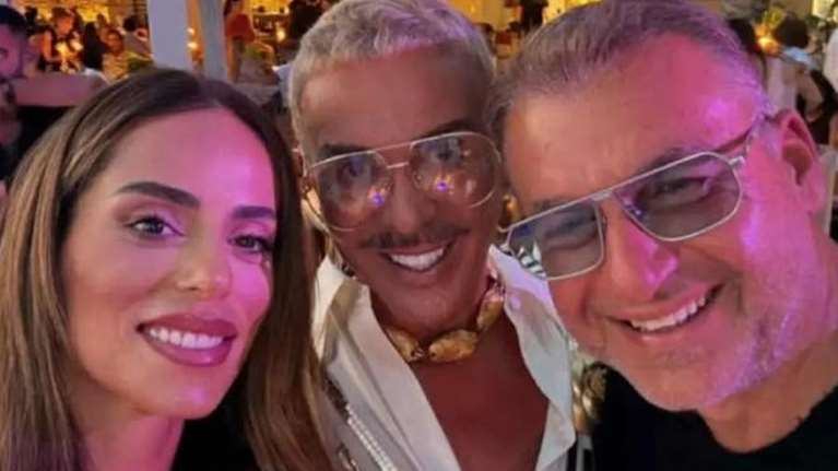 Γιώργος Λιάγκας - Μαρία Αντωνά: Η πρώτη τους selfie σε νυχτερινή έξοδο - Σαββατοκύριακο στη Μύκονο