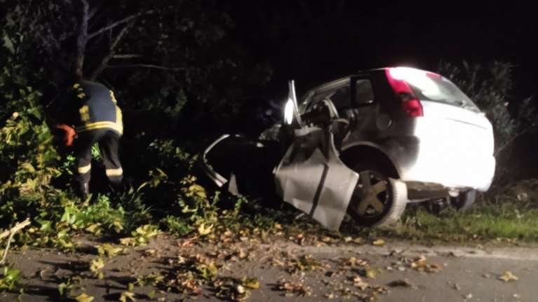 Τραγωδία στη Bέροια: Νεκρός 21χρονος σε τροχαίο