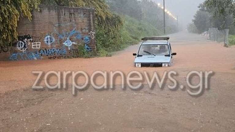 Χτυπάει την Κρήτη η κακοκαιρία μετά τις Κυκλάδες: Πλημμύρες και απεγκλωβισμοί οδηγών - Ηχησε το 112 [εικόνες - βίντεο]