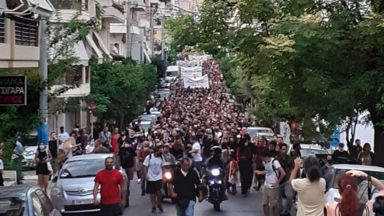 Επέτειος δολοφονίας Φύσσα: Μεγάλη αντιφασιστική πορεία -  &quot;Οι ναζί στη φυλακή&quot; [Εικόνες-Βίντεο]