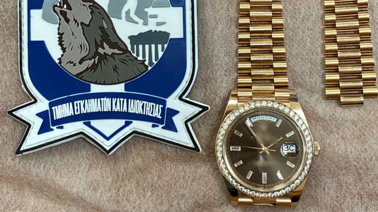 Απίστευτο: Χρυσό Rolex 85 χιλ. ευρώ κλάπηκε στη Δανία το 2017 - Το βρήκαν στην Αθήνα το 2022 [Eικόνα]
