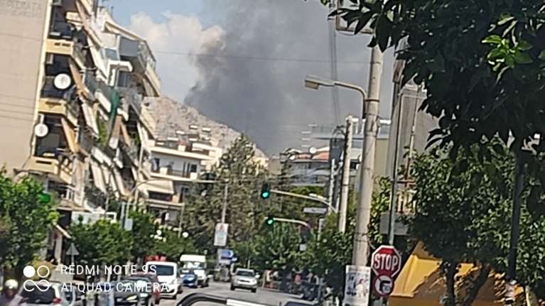 Νέος συναγερμός της πυροσβεστικής: Φωτιά στον Κορυδαλλό κοντά στο όρος Αιγάλεω