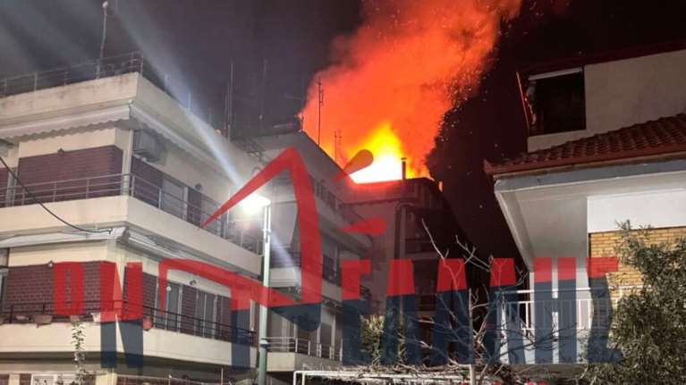 Κατερίνη: Φωτιά σε ξενοδοχείο στην Ολυμπιακή Ακτή [βίντεο]