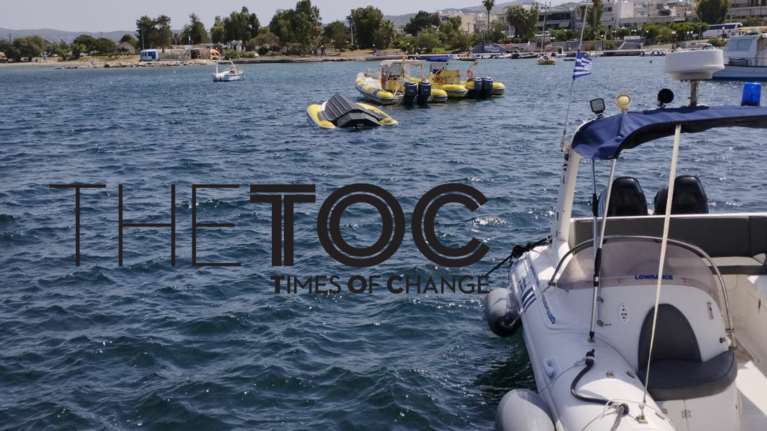 Σύγκρουση δύο ταχύπλοων στην Ανάβυσσο, στο γύρισμα του &quot;Γάμος αλά ελληνικά 3&quot; - Παραλίγο τραγωδία [εικόνες]