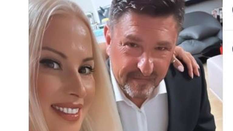 Νίκος Χαρδαλιάς: &quot;Sarà perché ti amo&quot; και τέσσερις καρδιές για τα γενέθλια της Γιώτας Παναγιωτοπούλου - &quot;...Βάσανό μου&quot;