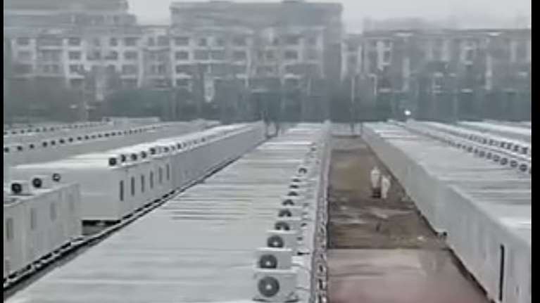 Σοκ από τα στρατόπεδα συγκέντρωσης που στήνει η Κίνα για ύποπτα κρούσματα κορονοϊού [εικόνες- βίντεο]