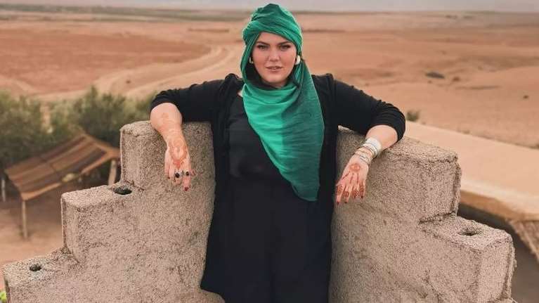 Δανάη Μπάρκα: Χριστουγεννιάτικο ταξίδι στο μαγευτικό Μαρόκο [εικόνες]