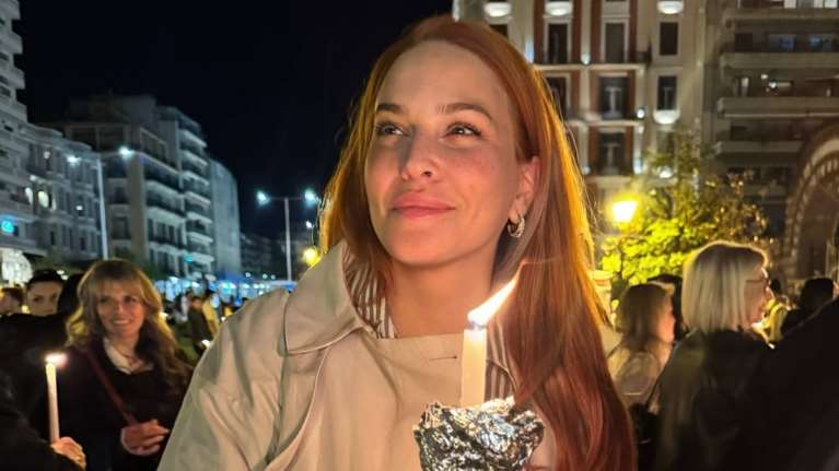 Σίσσυ Χρηστίδου: Ανάσταση στη Θεσσαλονίκη με τους γιους της - "Φως στις καρδιές μας αγάπες μου"