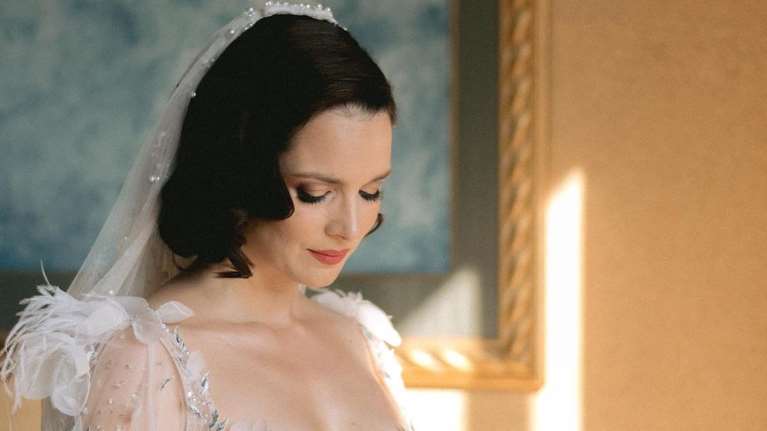 Ευγενία Δημητροπούλου: Αυτή η ηθοποιός έπιασε την ανθοδέσμη στον γάμο της [εικόνες]