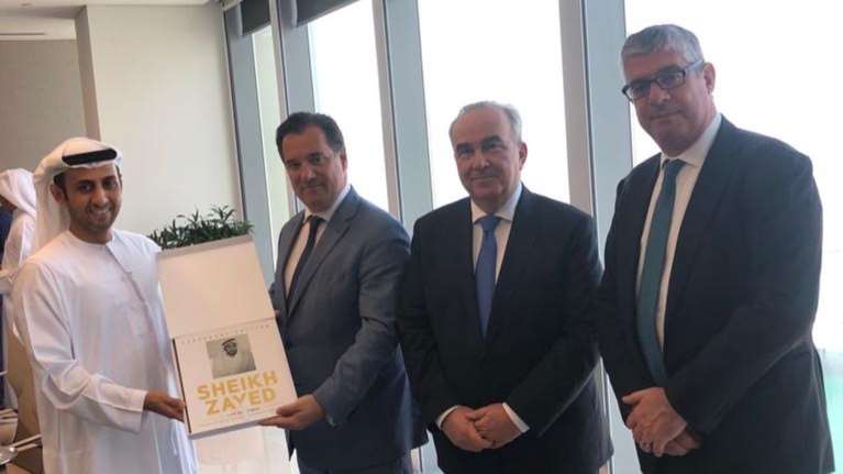 Συναντήσεις Γεωργιάδη με 5 επενδυτικά ταμεία στα Ηνωμένα Αραβικά Εμιράτα: &quot;Πολύ καλά νέα, σύντομα&quot;