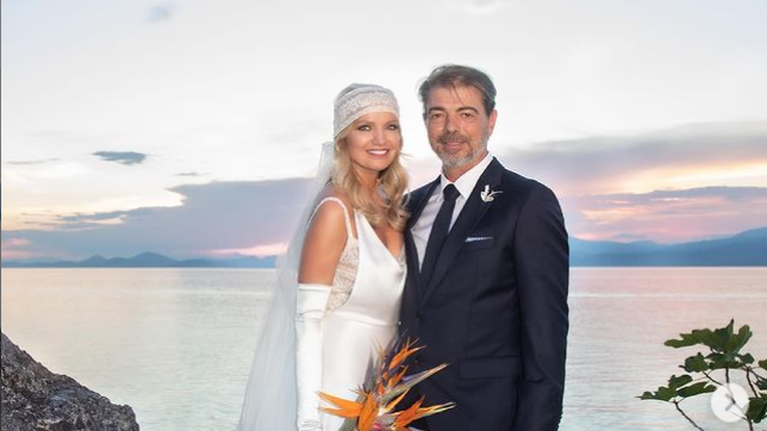 Παναγιώτα Βλαντή: Η ασπρόμαυρη φωτογραφία από τον κρυφό γάμο της στην Ύδρα