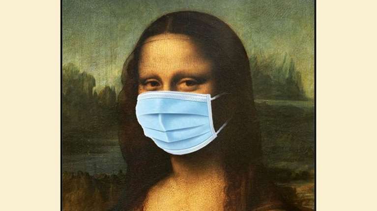 Αρκάς: Ο κορονοϊός, η μάσκα και το αινιγματικό χαμόγελο της Τζοκόντα