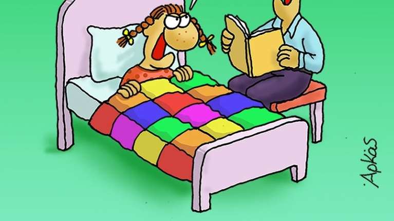 Αρκάς: Η "καλημέρα" του με τη Ρόζα και την επιμονή της στην ισότητα