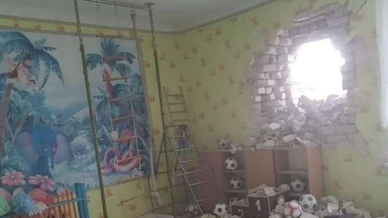 Βομβαρδισμό νηπιαγωγείου από φιλορώσους στην ανατολική Ουκρανία καταγγέλει το Κίεβο [εικόνες]