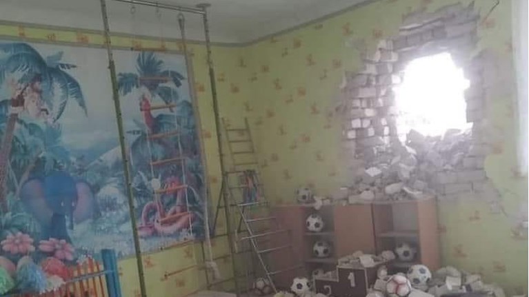 Νηπιαγωγείο Ουκρανία βομβαρδισμός