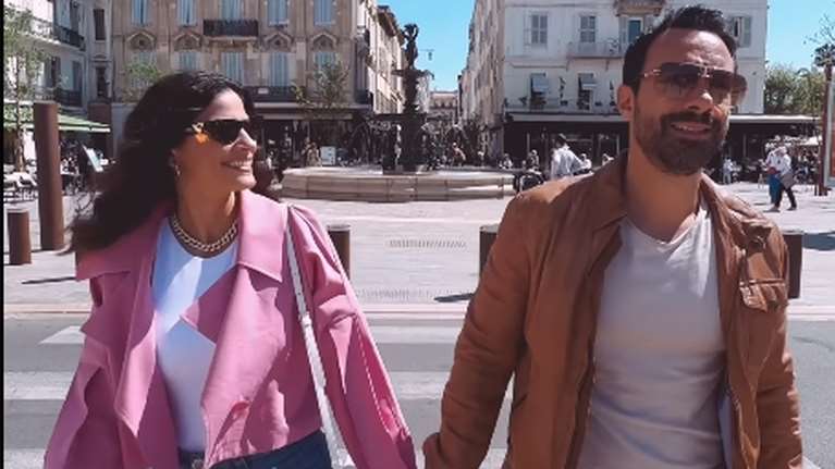 Χριστίνα Μπόμπα - Σάκης Τανιμανίδης: Trendy με casual look στις ηλιόλουστες Κάννες