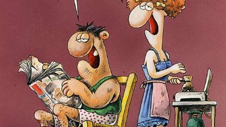 Αρκάς: Η καθημερινότητα ενός... λούμπεν ζευγαριού [εικόνα]