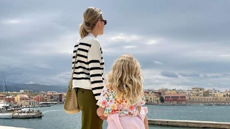 Βίκυ Καγιά: Η ευχή για τα γενέθλια της κόρης της και οι φωτογραφίες με τη μικρή Μπιάνκα