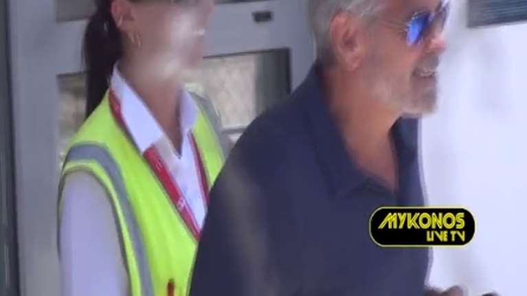Στη Μύκονο ο σταρ του Χόλιγουντ Τζορτζ Κλούνεϊ [βίντεο]